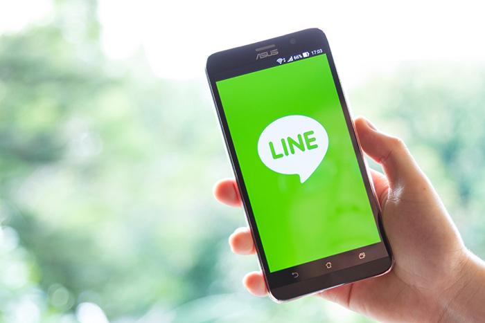 スマホ　LINE